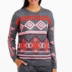 J. Crew Fair Isle Sweater